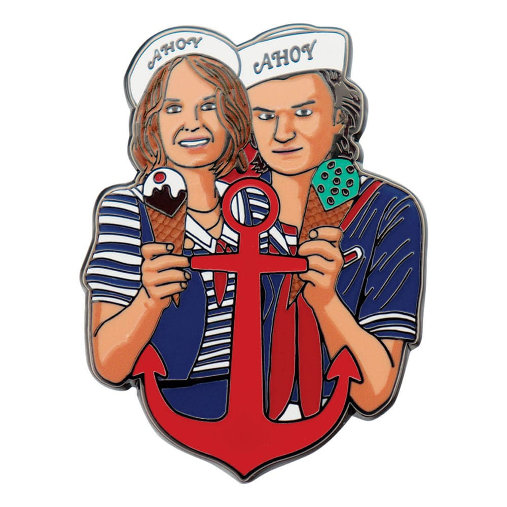 Stranger Things Ansteck-Pins Display Mystery Pin Badge (12) - Versand: 5-7 Tage nach Bestellung