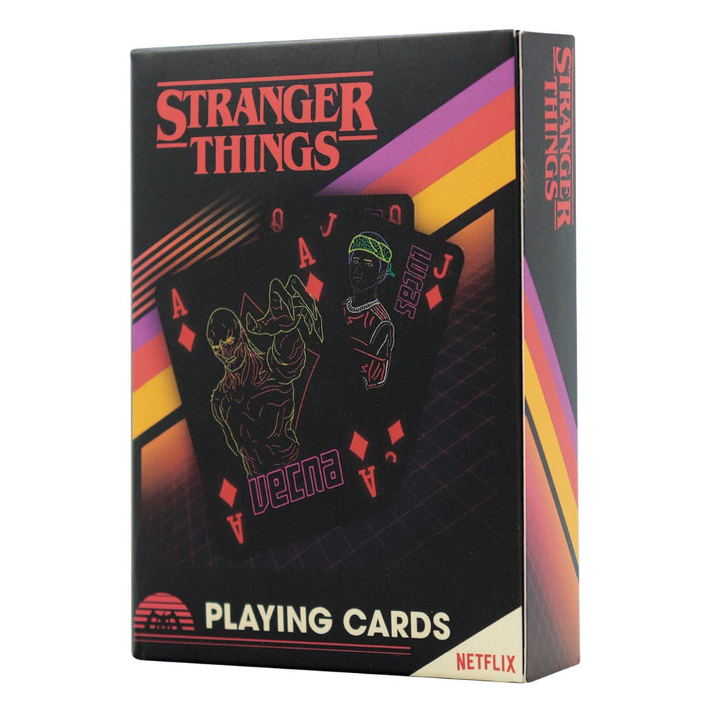 Stranger Things Spielkarten Display (12) - Preorder - ETA: 08.11.2025