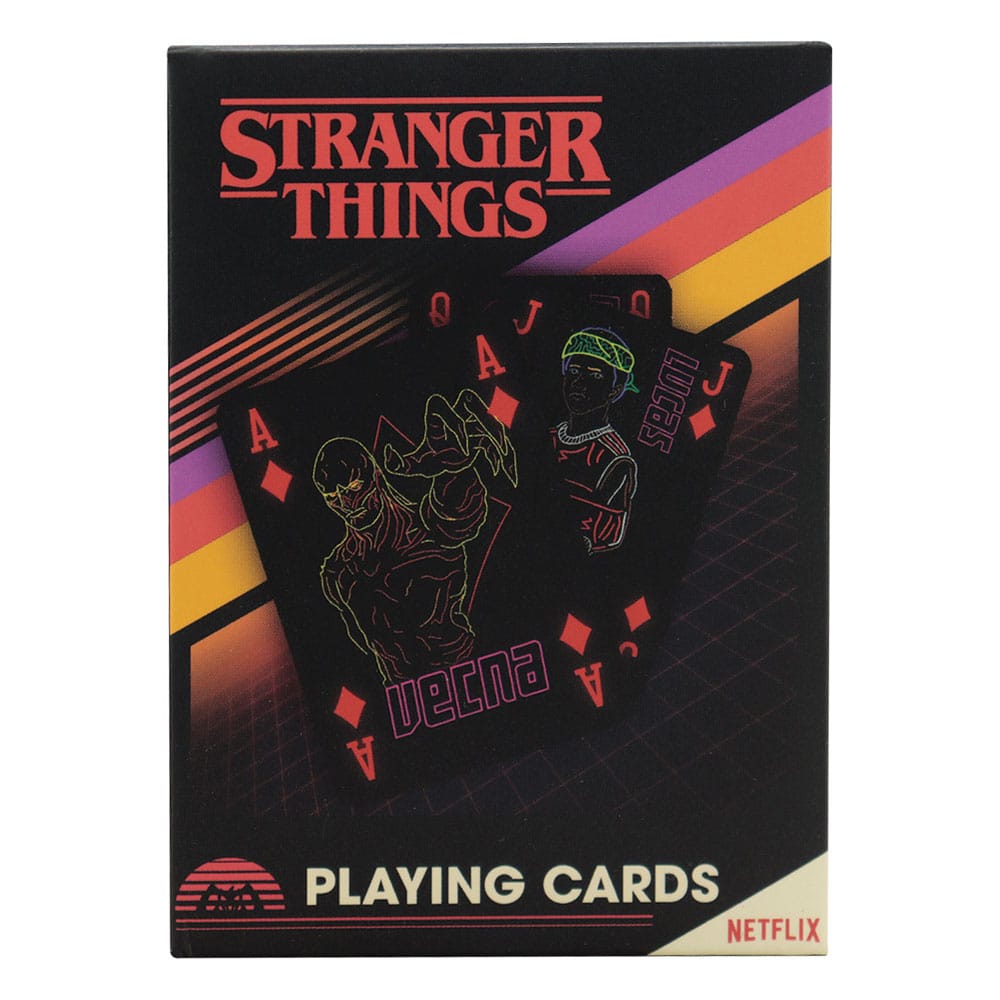 Stranger Things Spielkarten Display (12) - Preorder - ETA: 08.11.2025