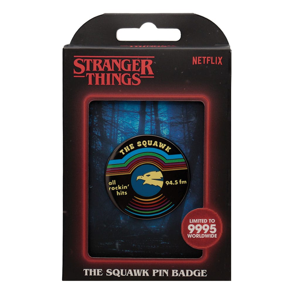 Stranger Things Ansteck-Pin The Squawk Limited Edition - Preorder - ETA: 25.03.2026