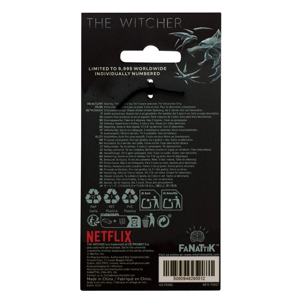 The Witcher Schlüsselanhänger Witcher & Roach Limited Edition                   - Preorder - ETA: 25.01.2026