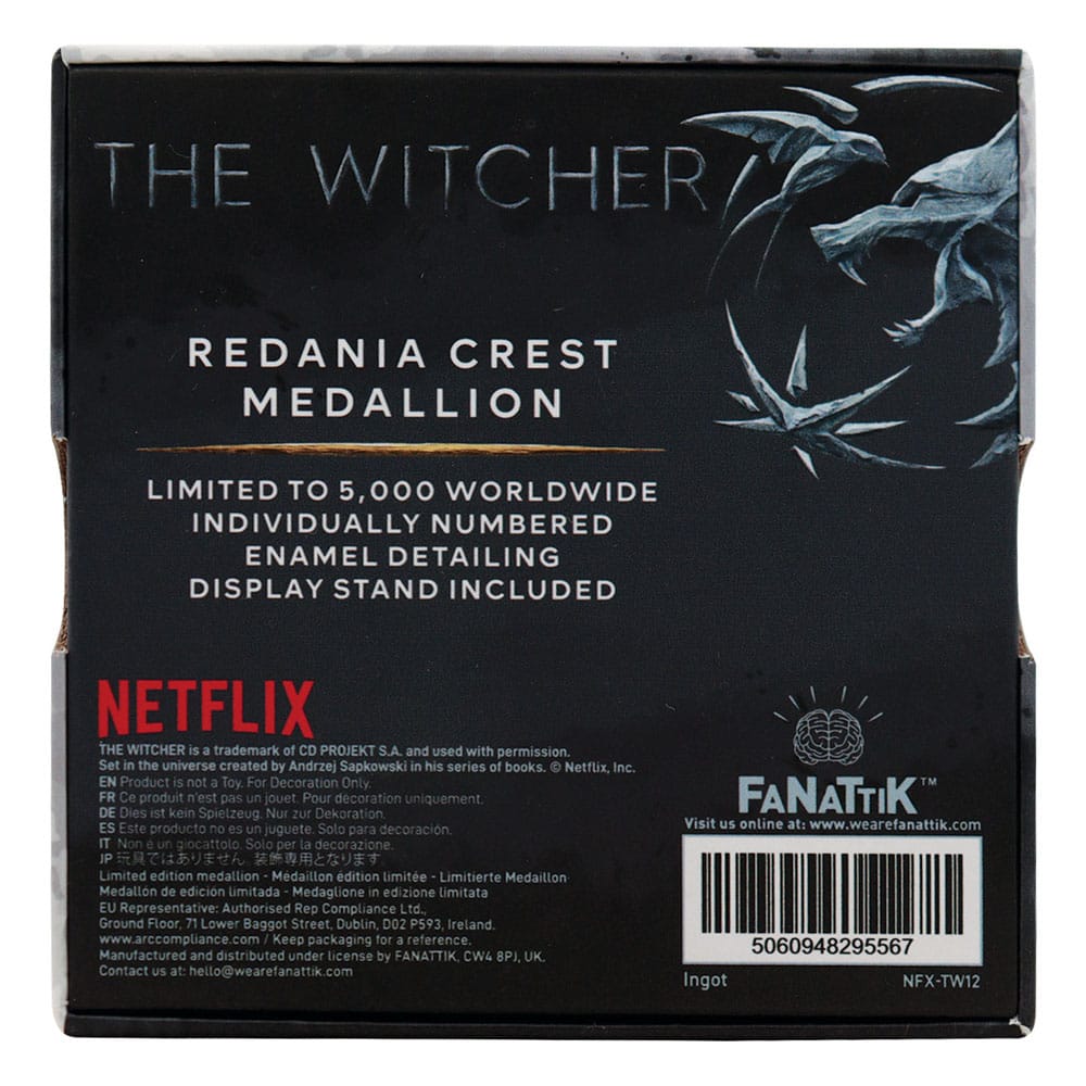 The Witcher Medaille Redania Crest Limited Edition   - Preorder - ETA: 25.03.2026
