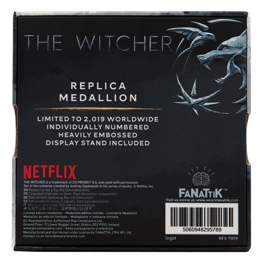 The Witcher Replik 1/1 Kette Geralt´s Medallion   - Preorder - ETA: 25.03.2026
