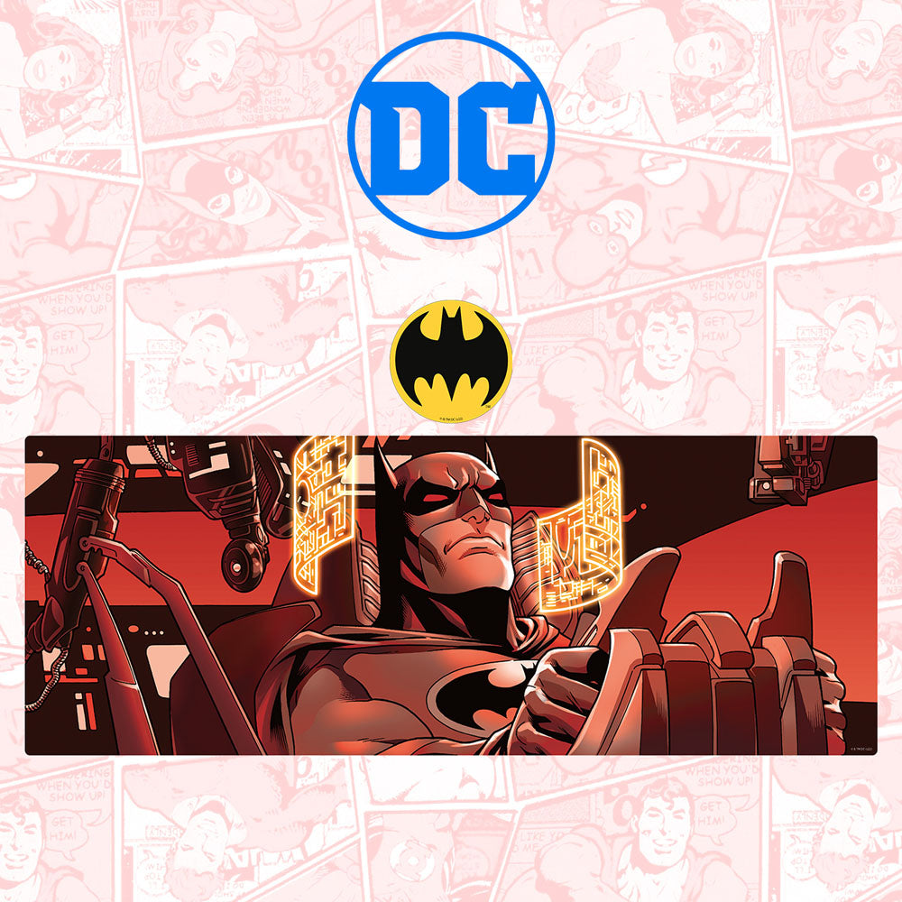 DC Comics Schreibtischunterlage & Untersetzer Set Batman - Versand: 5-7 Tage nach Bestellung