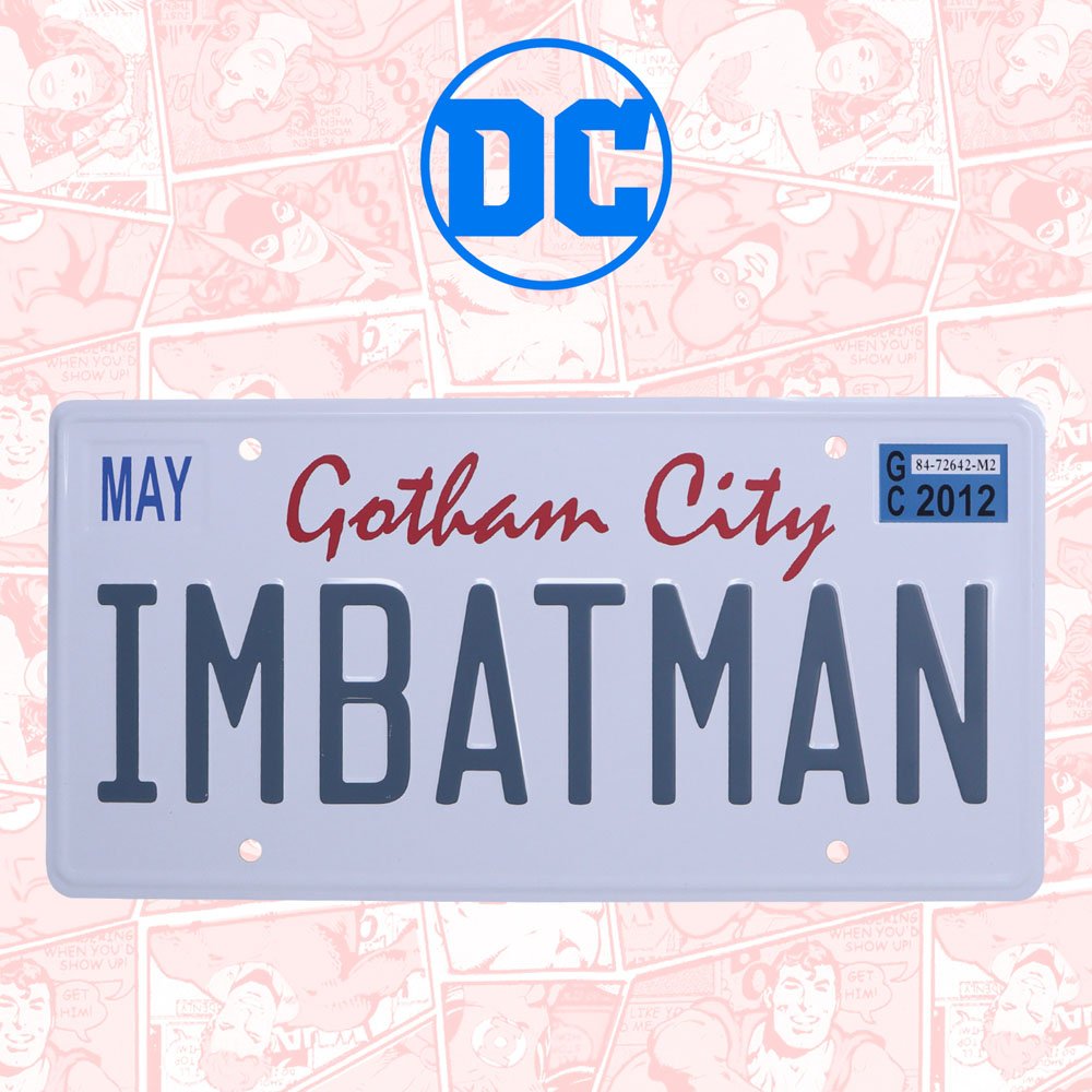 DC Comics Blechschild Batman - Preorder - ETA: 15.08.2026