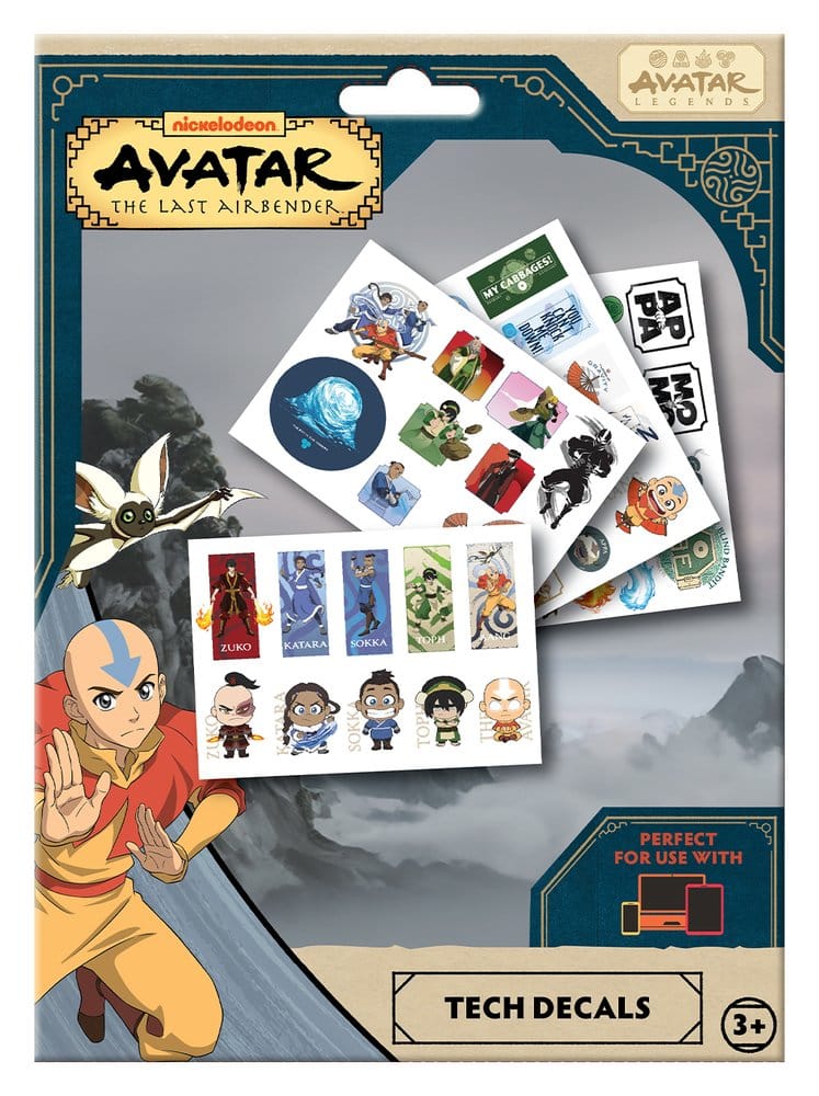 Avatar Der Herr der Elemente Tech Sticker Pack - Preorder - ETA: 25.09.2026