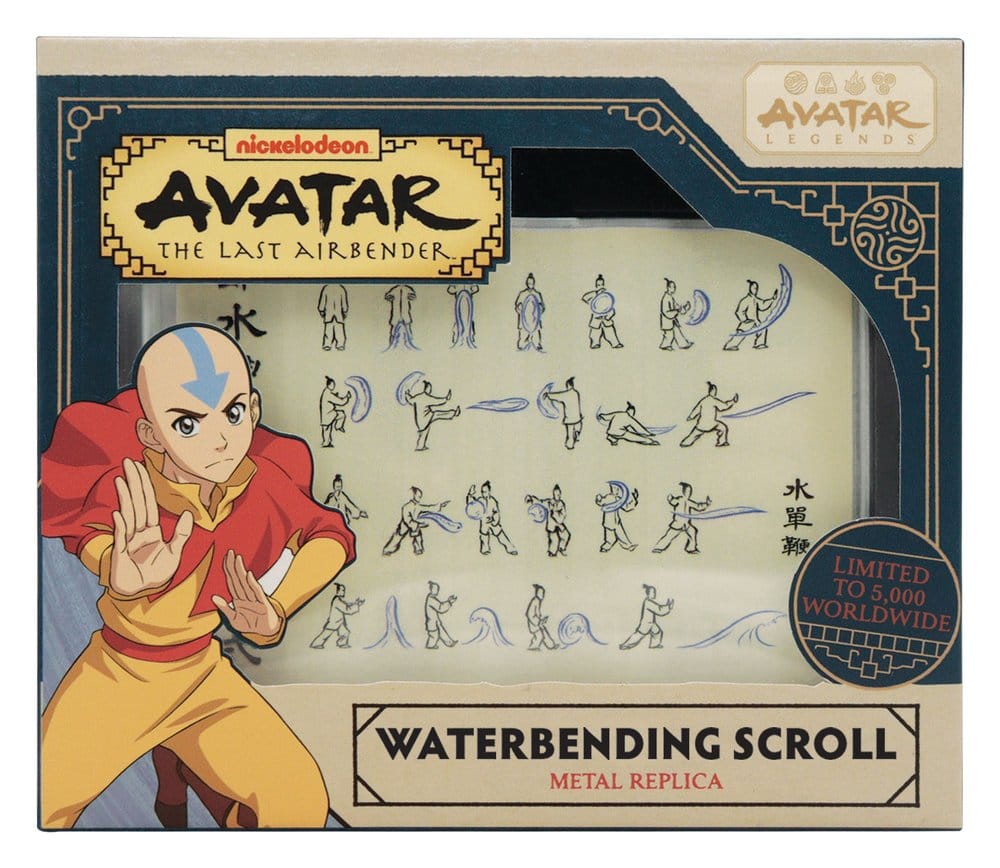 Avatar Der Herr der Elemente Replik Waterbending Scroll - Preorder - ETA: 25.09.2026