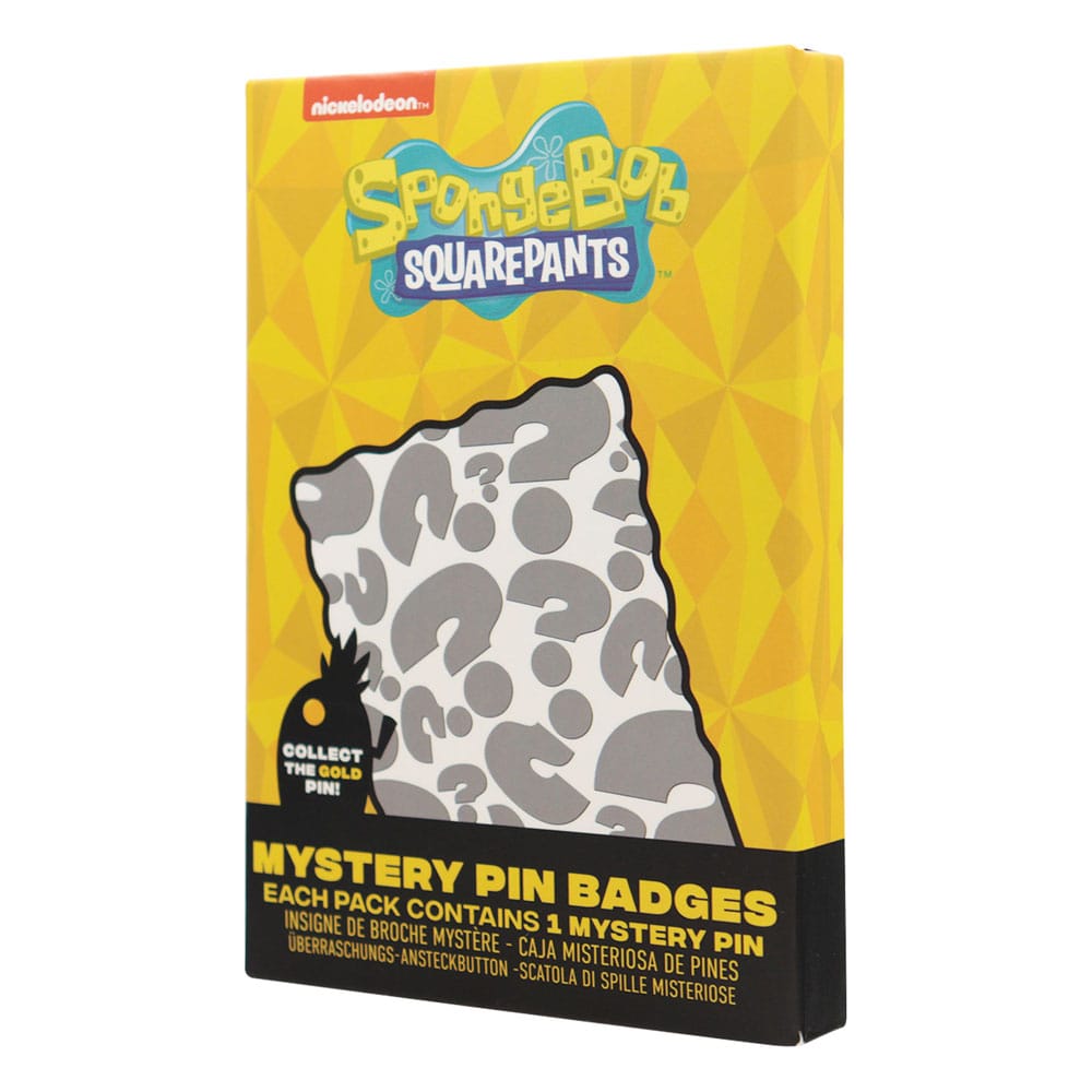 SpongeBob Schwammkopf Ansteck-Pins Display Mystery Pin Badge (12) - Versand: 5-7 Tage nach Bestellung