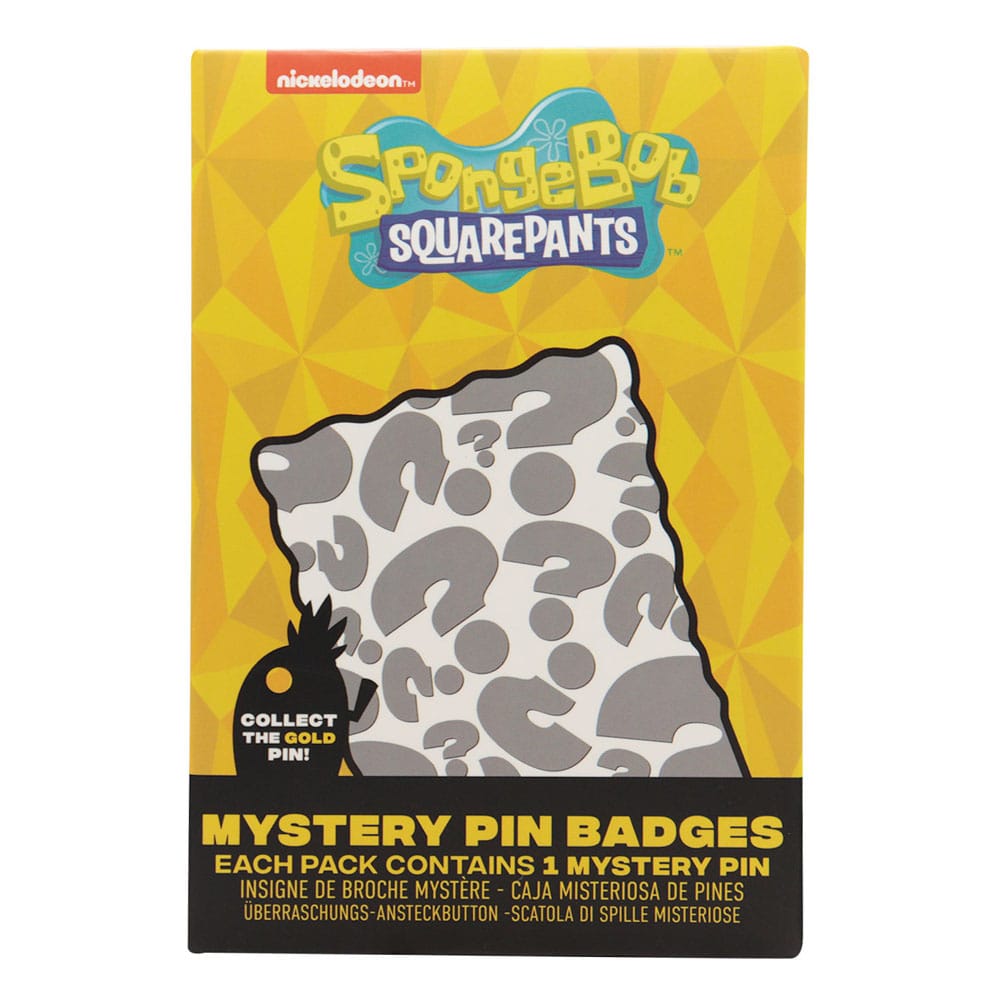 SpongeBob Schwammkopf Ansteck-Pins Display Mystery Pin Badge (12) - Versand: 5-7 Tage nach Bestellung
