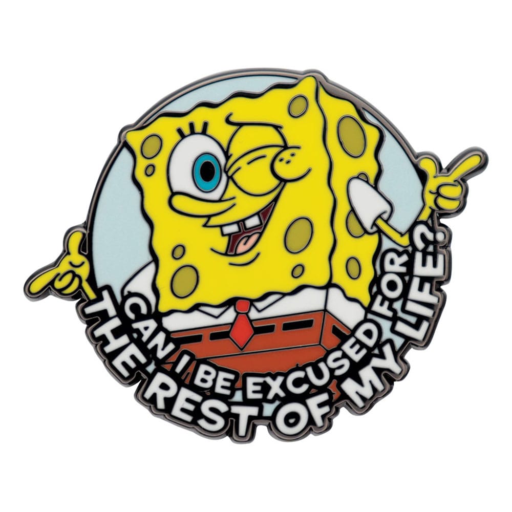 SpongeBob Schwammkopf Ansteck-Pins Display Mystery Pin Badge (12) - Versand: 5-7 Tage nach Bestellung