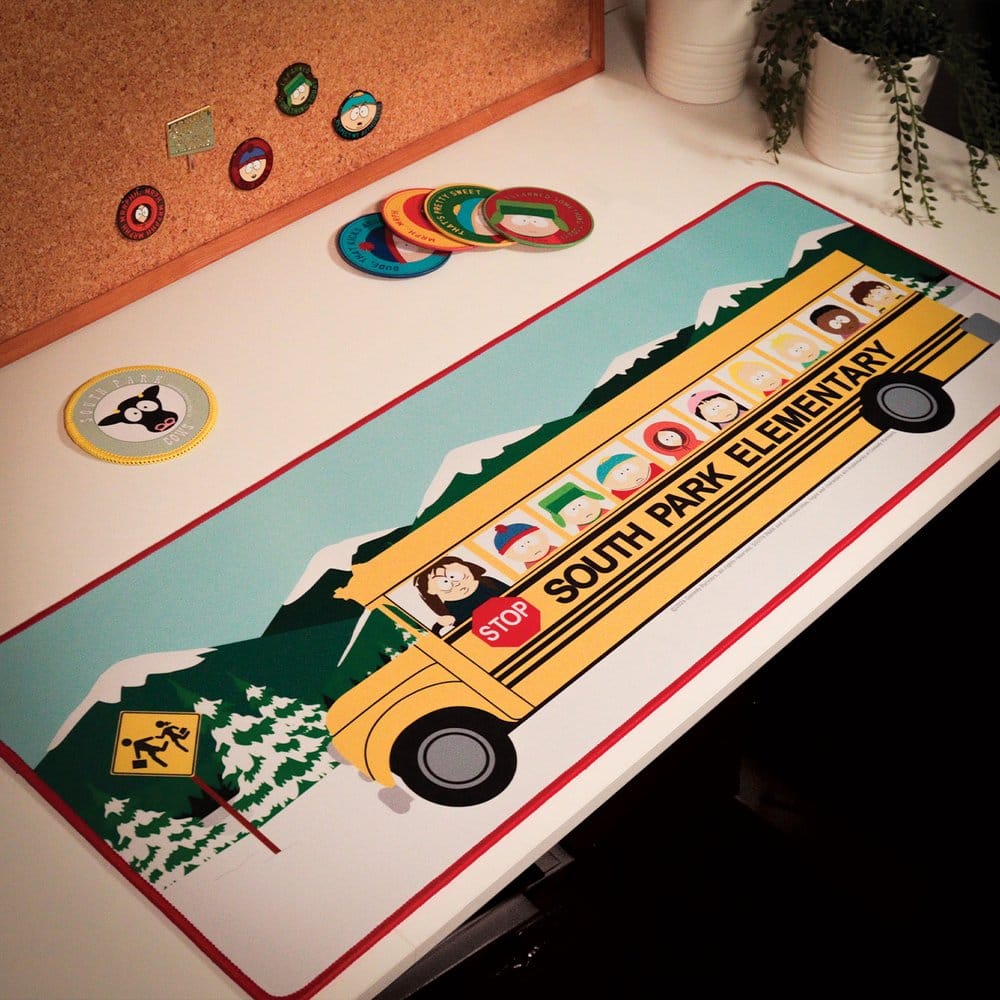 South Park Schreibtischunterlage & Untersetzer Elementary School Bus - Preorder - ETA: 25.10.2026