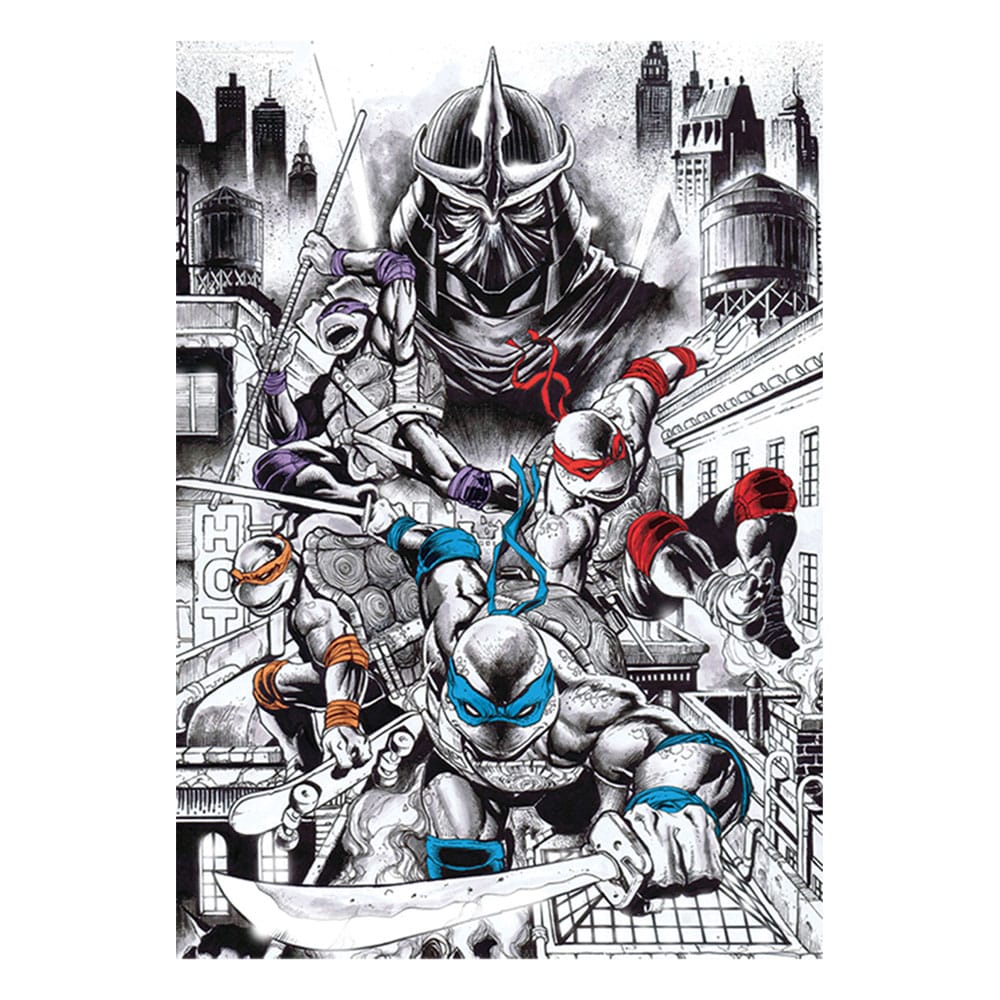 Teenage Mutant Ninja Turtles Kunstdruck 40th Anniversary Limited Edition 42 x 30 cm - Preorder - ETA: 18.10.2025