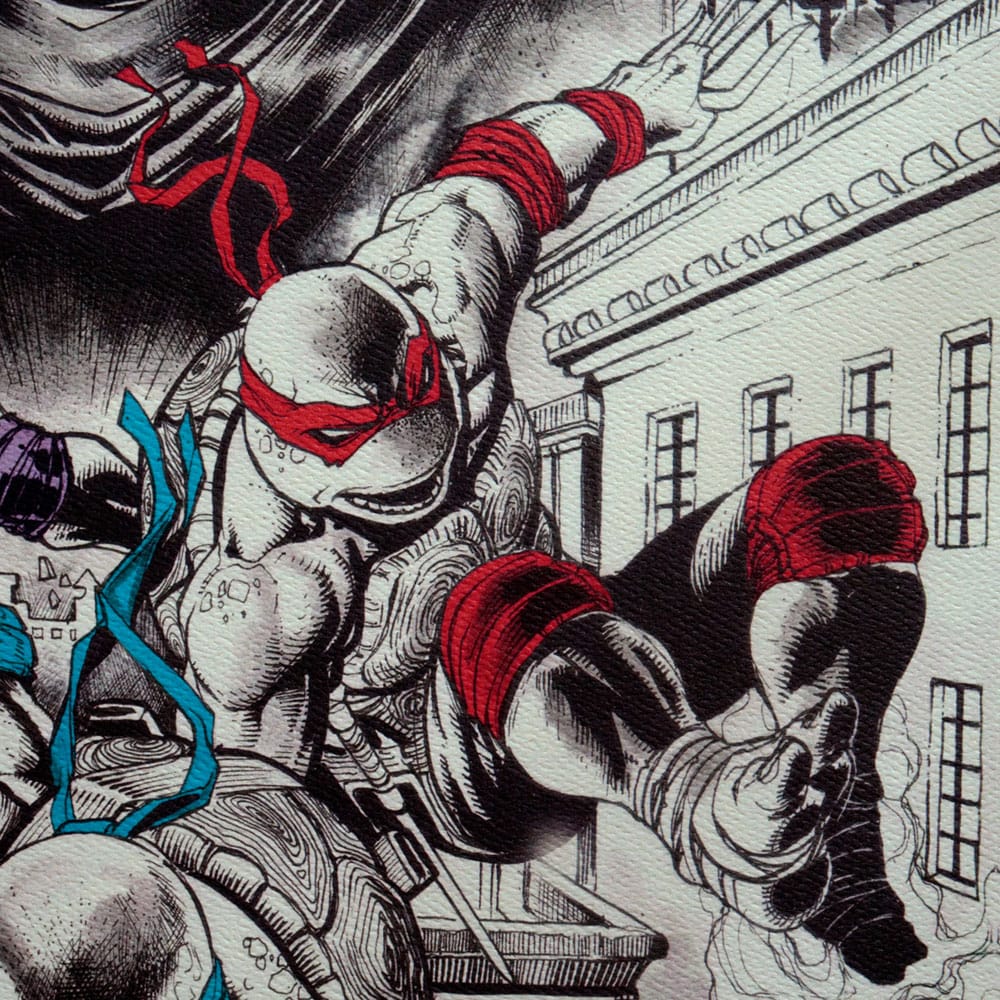 Teenage Mutant Ninja Turtles Kunstdruck 40th Anniversary Limited Edition 42 x 30 cm - Preorder - ETA: 18.10.2025
