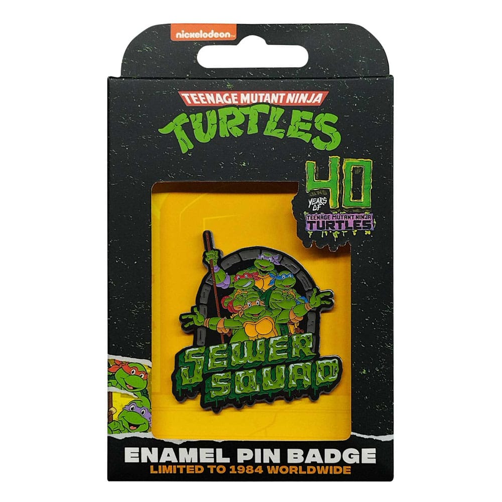 Teenage Mutant Ninja Turtles Ansteck-Pin 40th Anniversary Limited Edition - Preorder - ETA: 11.09.2026