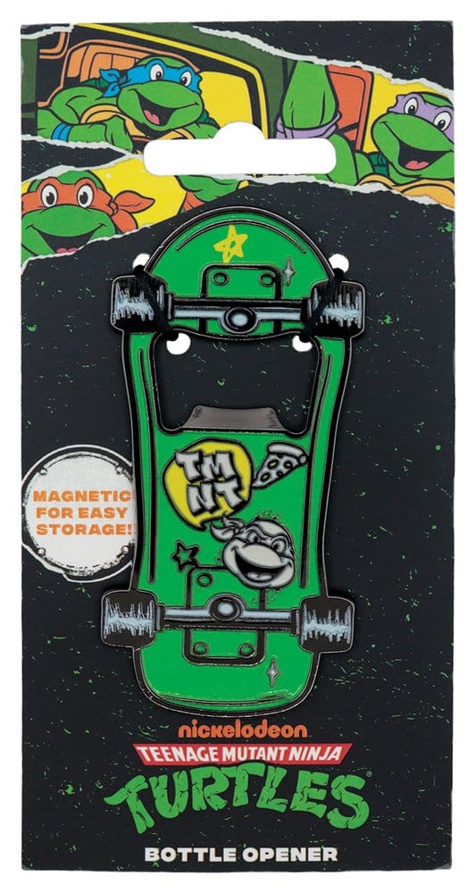 Teenage Mutant Ninja Turtles Flaschenöffner Magnetic Skateboard - Preorder - ETA: 25.03.2027
