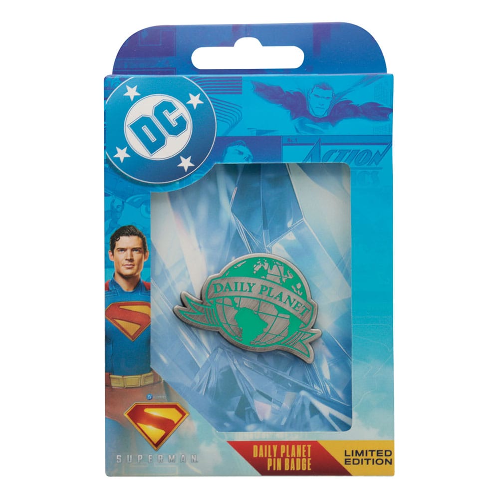 Superman 2025 Ansteck-Pin Daily Planet - Versand: 5-7 Tage nach Bestellung