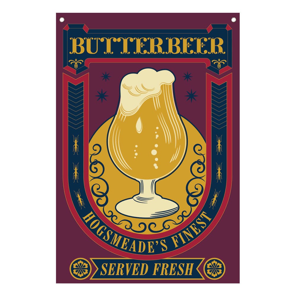 Harry Potter Wandbehang Butterbeer 125 x 85 cm - Versand: 5-7 Tage nach Bestellung