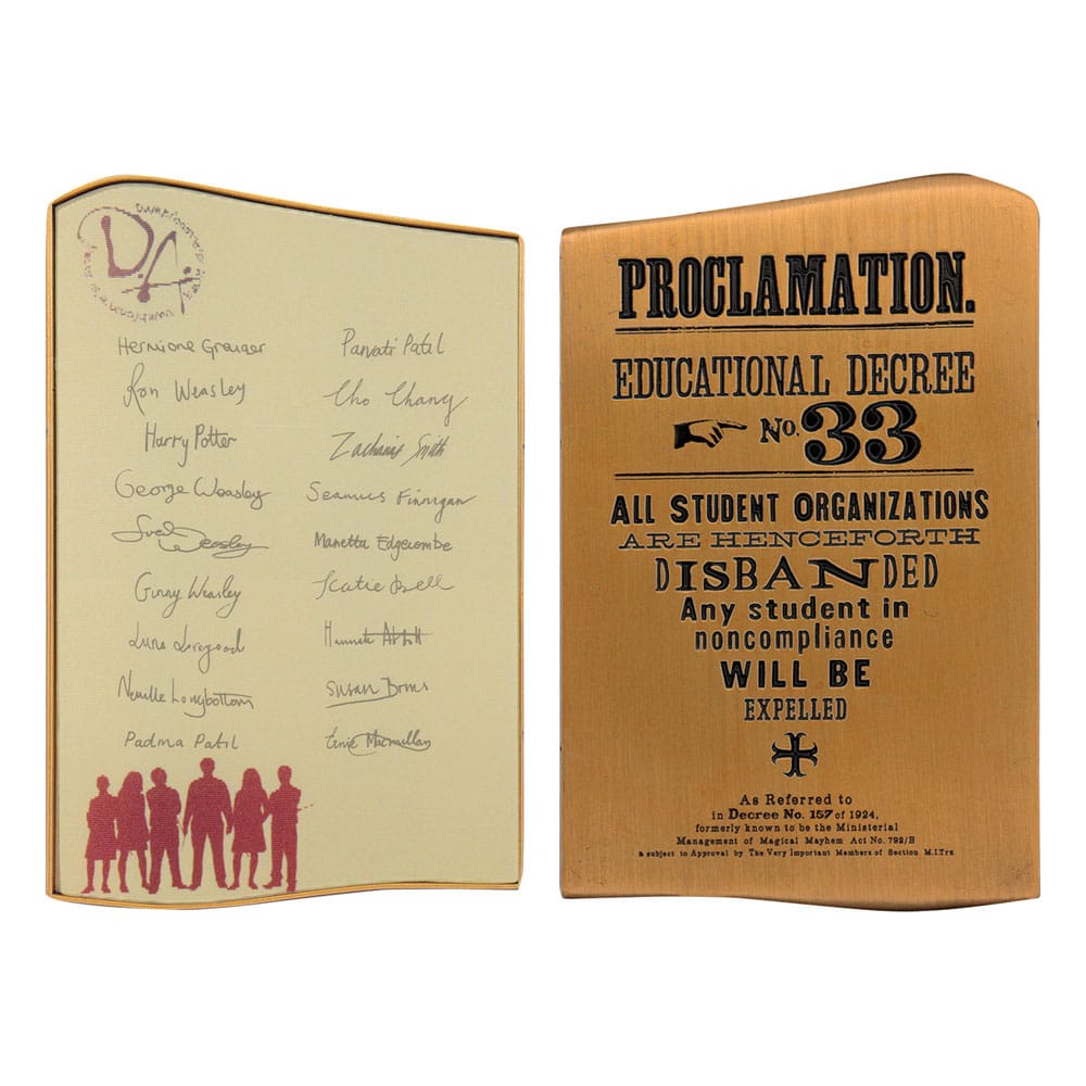Harry Potter Metallbarren Dumbledore's Army Limited Edition - Preorder - ETA: 08.09.2025