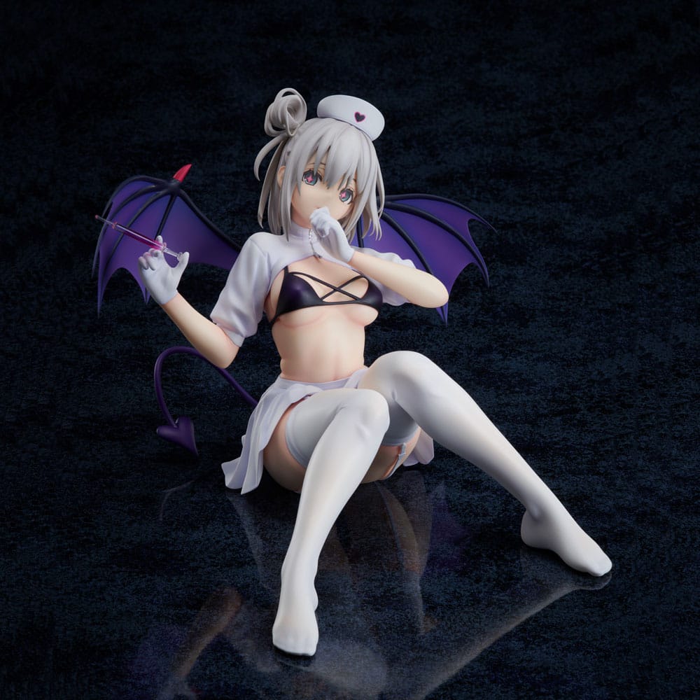 Azur Lane PVC Statue 1/4 Manchester: Midnight Devil in White 18 cm - Versand: 5-7 Tage nach Bestellung
