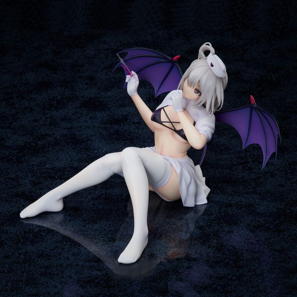 Azur Lane PVC Statue 1/4 Manchester: Midnight Devil in White 18 cm - Versand: 5-7 Tage nach Bestellung