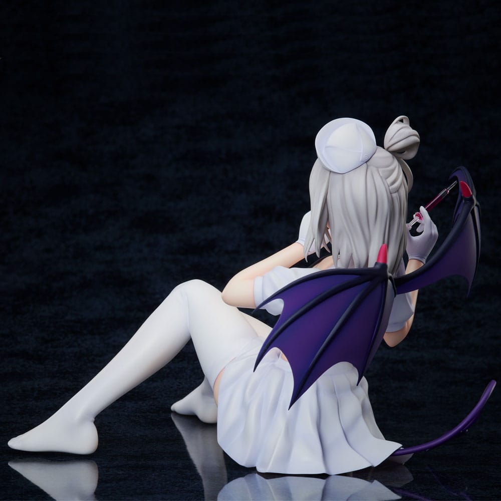 Azur Lane PVC Statue 1/4 Manchester: Midnight Devil in White 18 cm - Versand: 5-7 Tage nach Bestellung