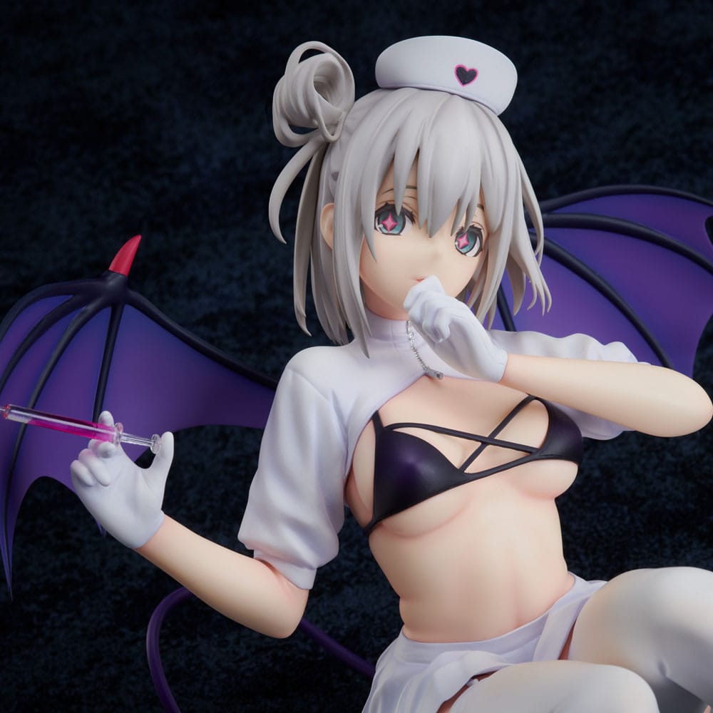Azur Lane PVC Statue 1/4 Manchester: Midnight Devil in White 18 cm - Versand: 5-7 Tage nach Bestellung