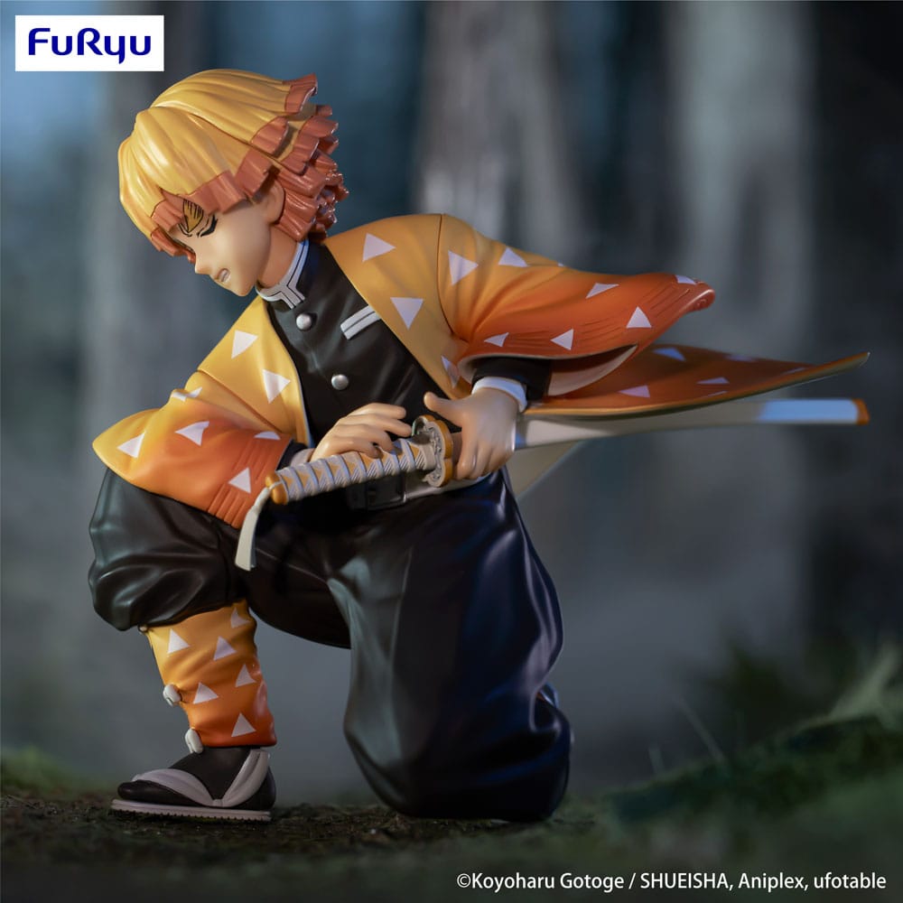 Demon Slayer: Kimetsu no Yaiba Noodle Stopper PVC Statue Zenitsu Agatsuma 10 cm - Versand: 7 Tage nach Bestellung