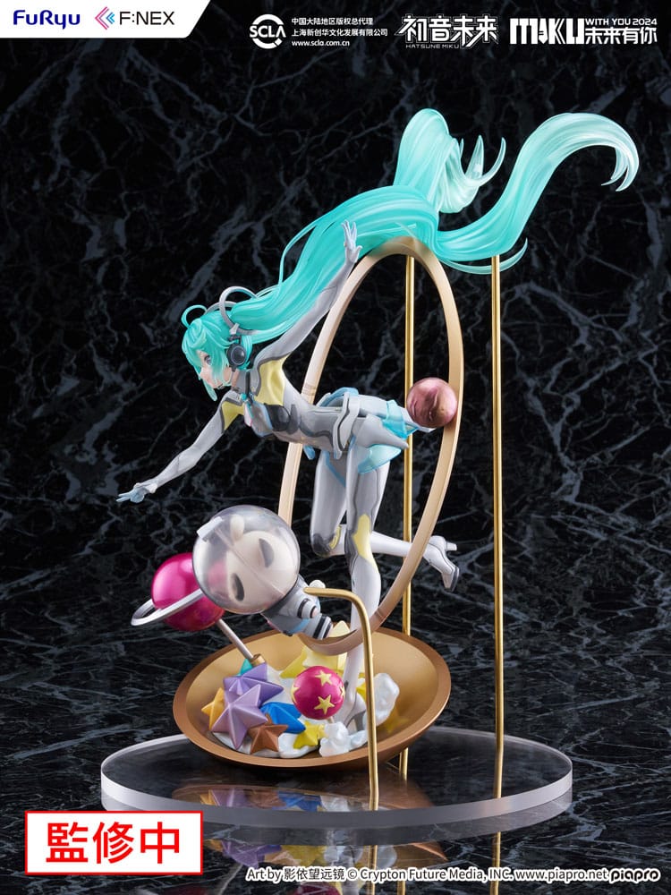 Hatsune Miku F:NEX PVC Statue 1/7 Miku with You 2024 Ver. 29 cm - Preorder - ETA: 10.10.2025