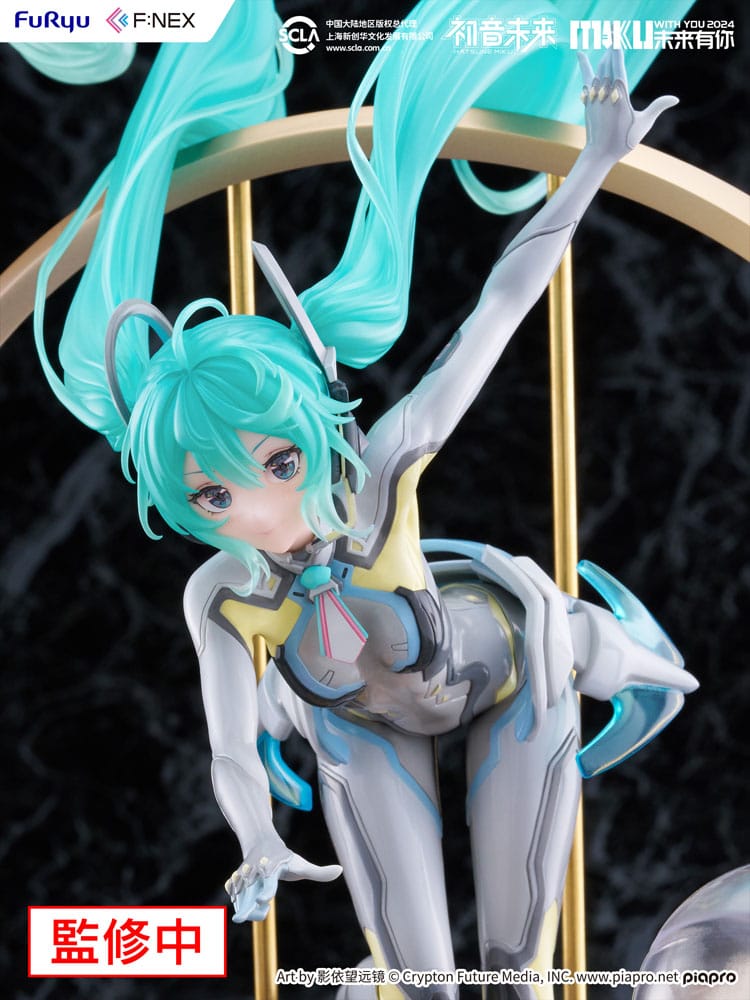 Hatsune Miku F:NEX PVC Statue 1/7 Miku with You 2024 Ver. 29 cm - Preorder - ETA: 10.10.2025