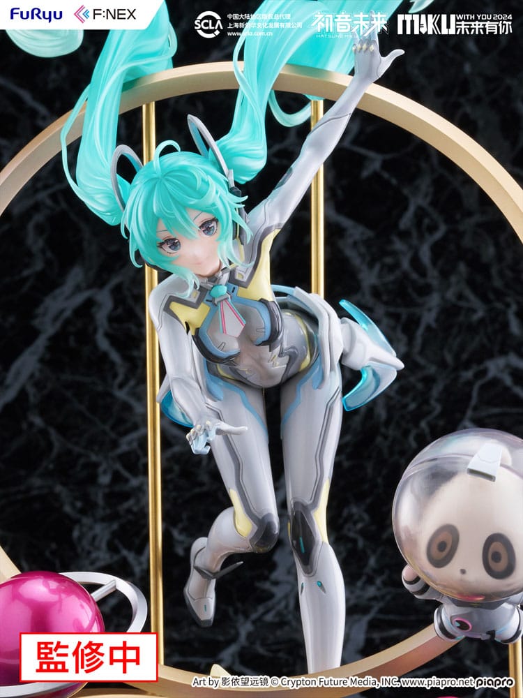 Hatsune Miku F:NEX PVC Statue 1/7 Miku with You 2024 Ver. 29 cm - Preorder - ETA: 10.10.2025