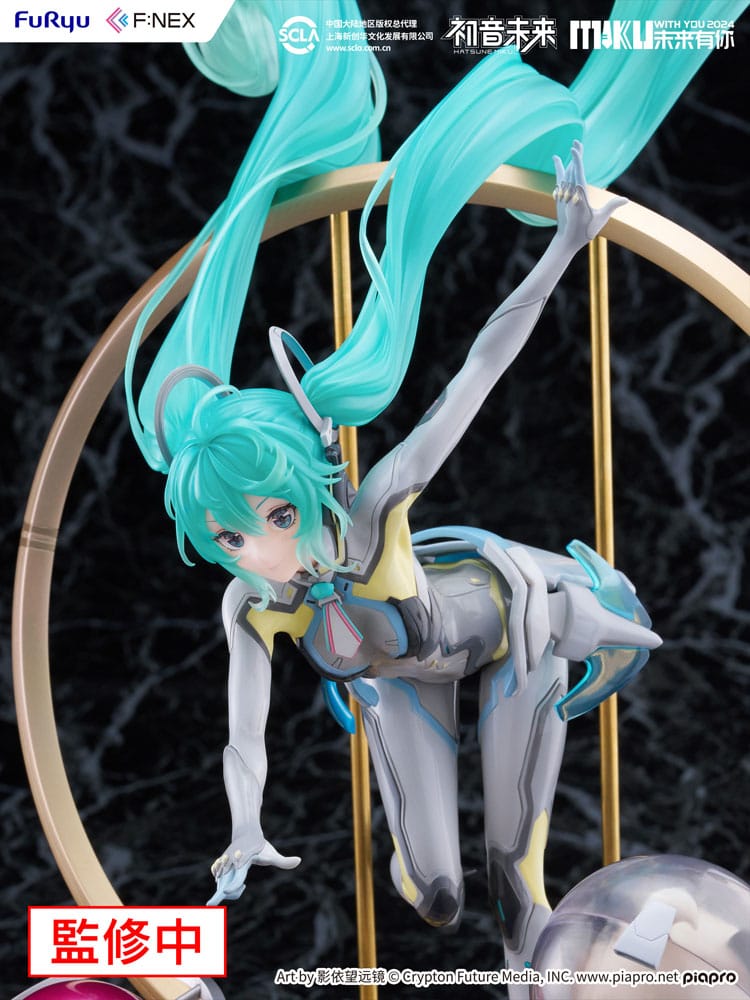 Hatsune Miku F:NEX PVC Statue 1/7 Miku with You 2024 Ver. 29 cm - Preorder - ETA: 10.10.2025