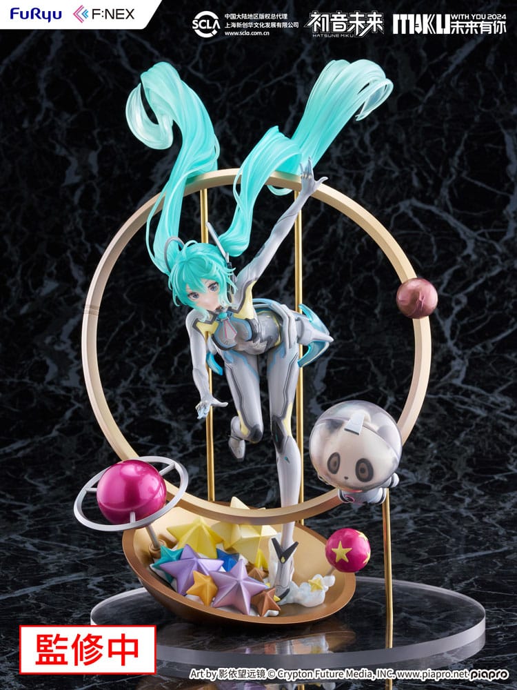 Hatsune Miku F:NEX PVC Statue 1/7 Miku with You 2024 Ver. 29 cm - Preorder - ETA: 10.10.2025