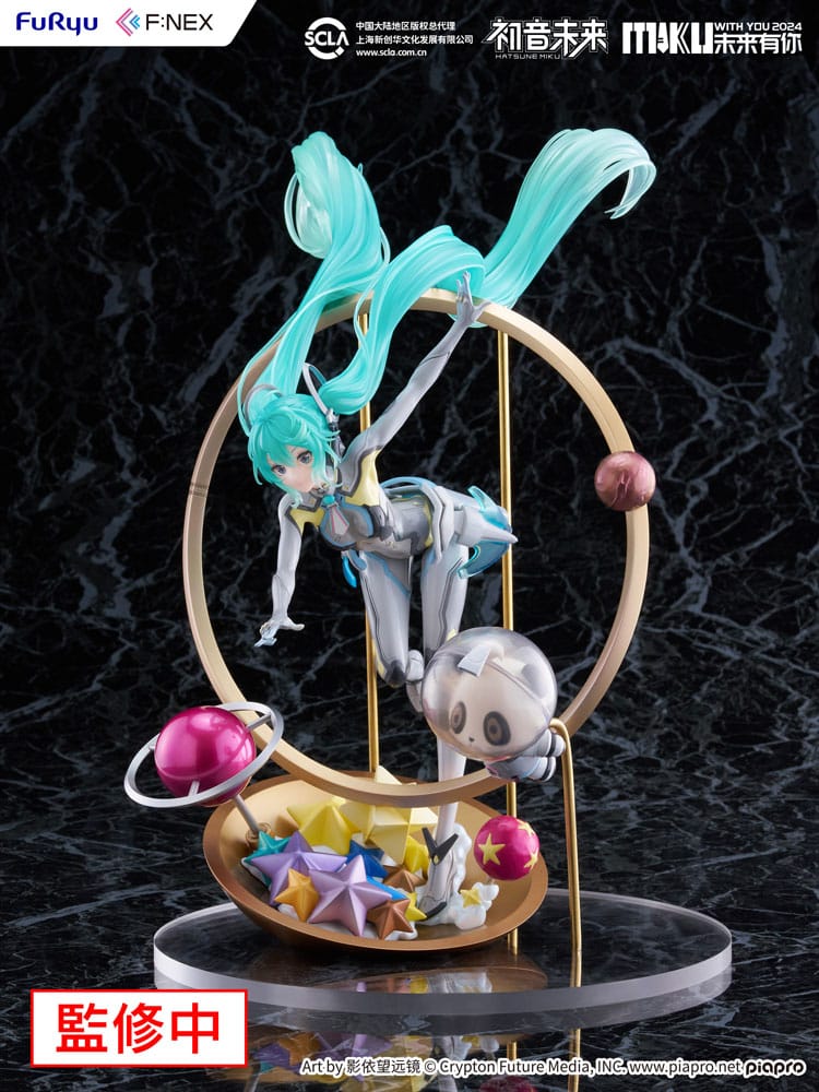 Hatsune Miku F:NEX PVC Statue 1/7 Miku with You 2024 Ver. 29 cm - Preorder - ETA: 10.10.2025