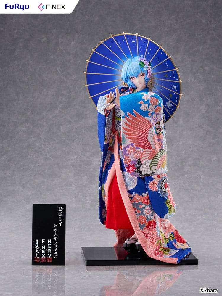 Evangelion F:NEX Japanese Doll 1/4 Ayanami Rei 45 cm - Preorder - ETA: 24.09.2027