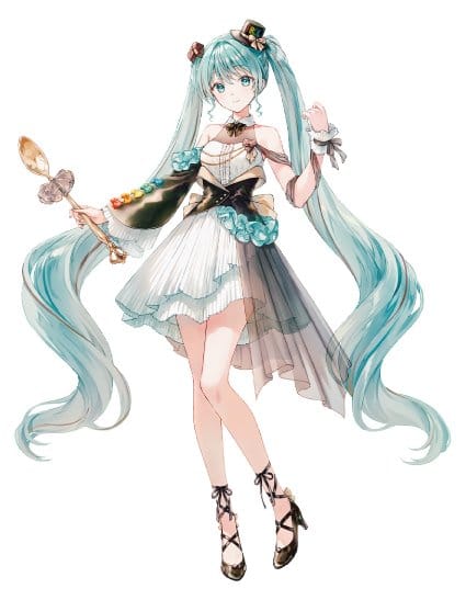 Hatsune Miku x Tirol Choco Collaboration PVC Figur Coffee Nougat Ver. 19 cm - Preorder - ETA: 25.05.2027