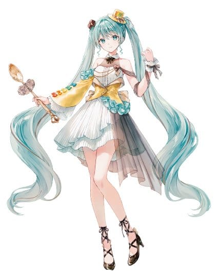 Hatsune Miku x Tirol Choco Collaboration PVC Figur Coffee Nougat Another Color Ver. 19 cm - Preorder - ETA: 25.05.2027