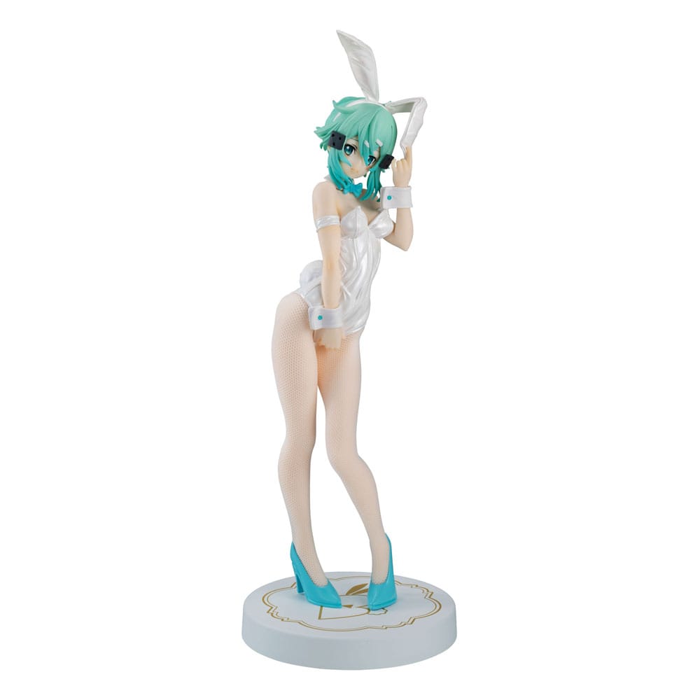 Sword Art Online BiCute Bunnies PVC Statue Sinon White Pearl Ver. 28 cm - Versand: 5-7 Tage nach Bestellung