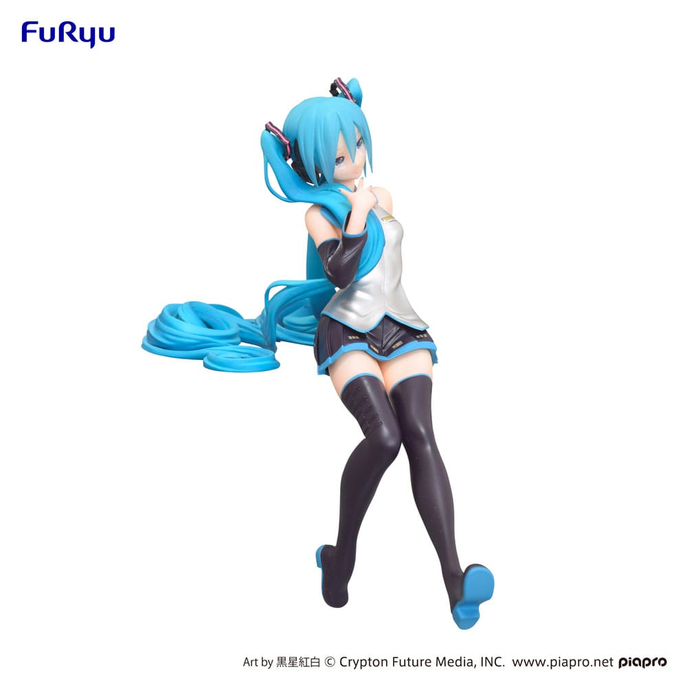 Hatsune Miku Noodle Stopper PVC Statue Kuroboshi Kouhaku Ver. (re-run) 14 cm - Versand: 5-7 Tage nach Bestellung