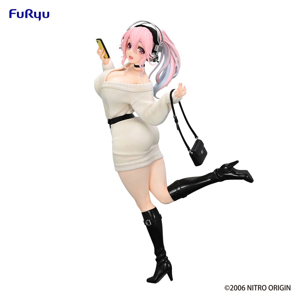 Super Sonico Trio-Try-iT PVC Statue Winter Memory Ver. 21 cm - Versand: 5-7 Tage nach Bestellung