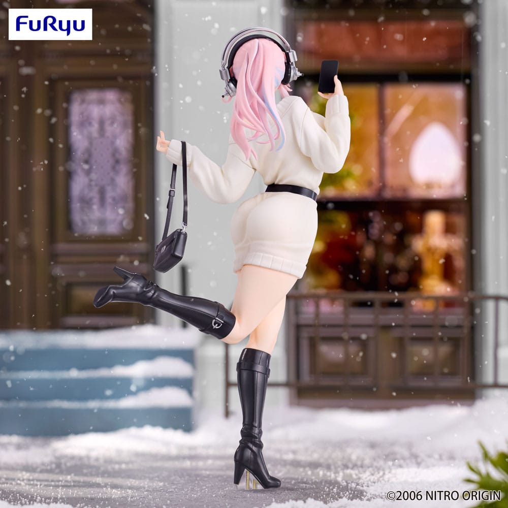 Super Sonico Trio-Try-iT PVC Statue Winter Memory Ver. 21 cm - Versand: 5-7 Tage nach Bestellung