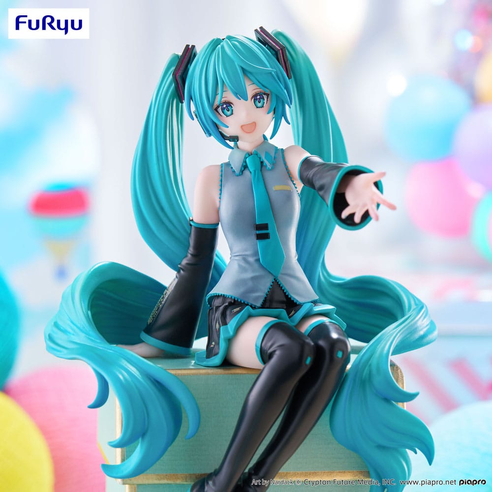Hatsune Miku Noodle Stopper PVC Statue Hatsune Miku Nardack Ver. 14 cm - Versand: 7 Tage nach Bestellung