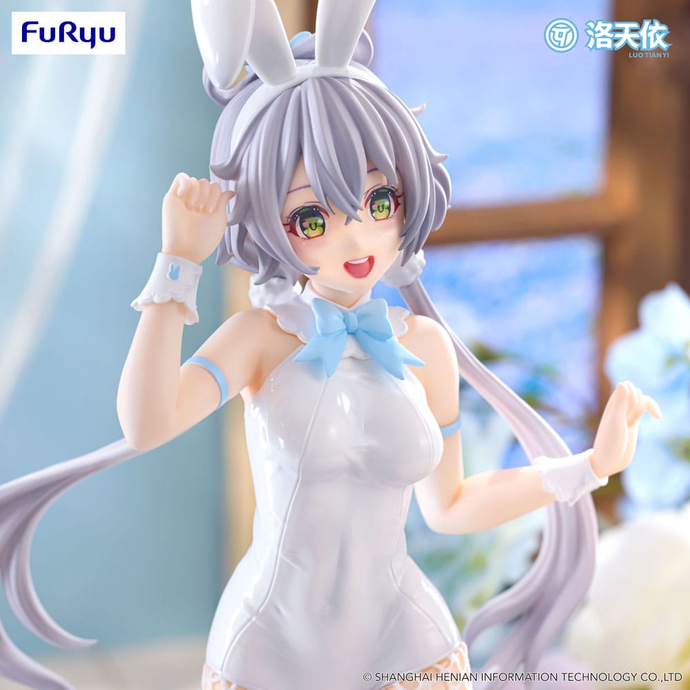 VTuber BiCute Bunnies PVC Statue V Singer Luo Tian Yi 28 cm - Versand: 5-7 Tage nach Bestellung