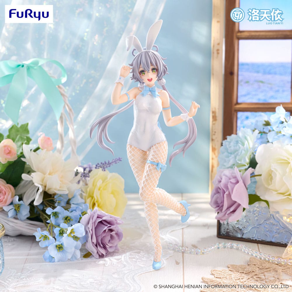 VTuber BiCute Bunnies PVC Statue V Singer Luo Tian Yi 28 cm - Versand: 5-7 Tage nach Bestellung