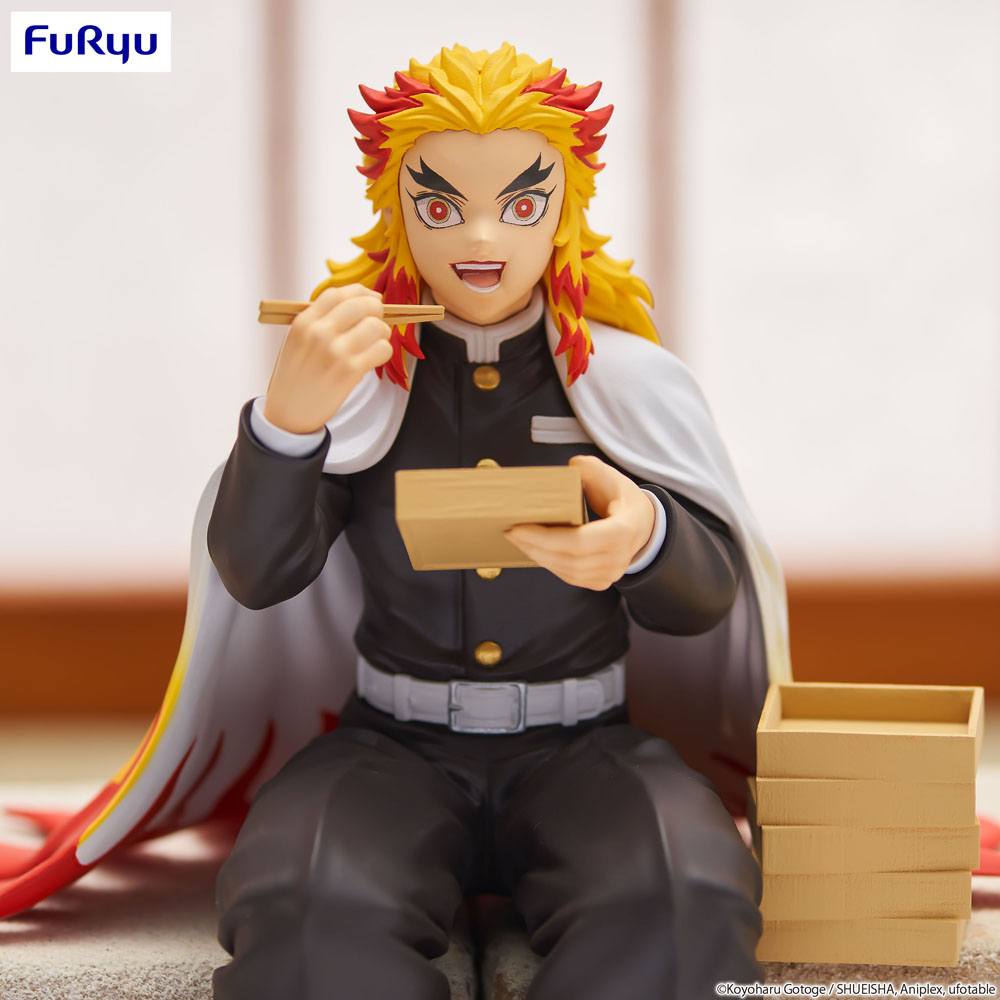 Demon Slayer: Kimetsu no Yaiba Noodle Stopper PVC Statue Rengoku Kyojuro 14 cm - Preorder - ETA: 10.10.2025