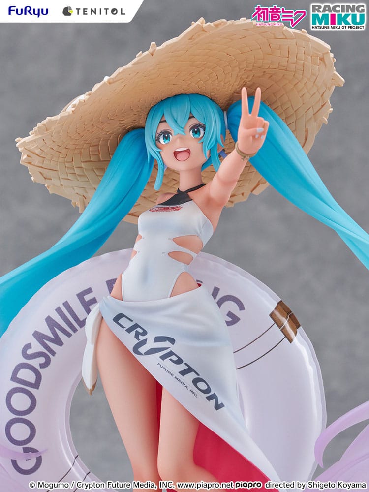 Hatsune Miku GT Project Tenitol PVC Statue Racing Miku 2024: Tropical Ver. 21 cm - Preorder - ETA: 25.11.2025