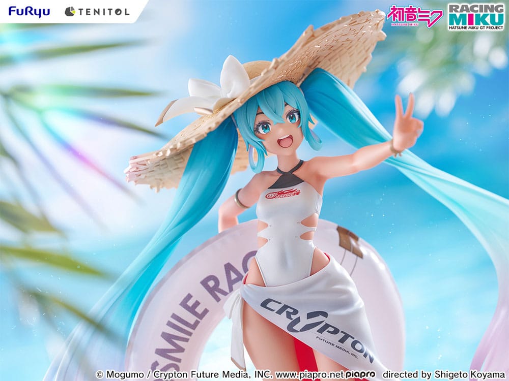 Hatsune Miku GT Project Tenitol PVC Statue Racing Miku 2024: Tropical Ver. 21 cm - Preorder - ETA: 25.11.2025