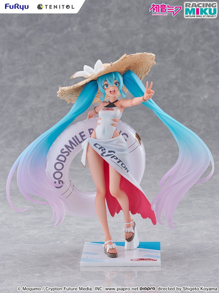 Hatsune Miku GT Project Tenitol PVC Statue Racing Miku 2024: Tropical Ver. 21 cm - Preorder - ETA: 25.11.2025