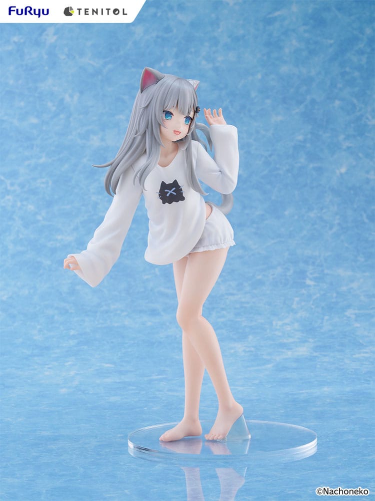 VTuber Tenitol Tall PVC Statue Nachoneko 30 cm - Preorder - ETA: 25.01.2026