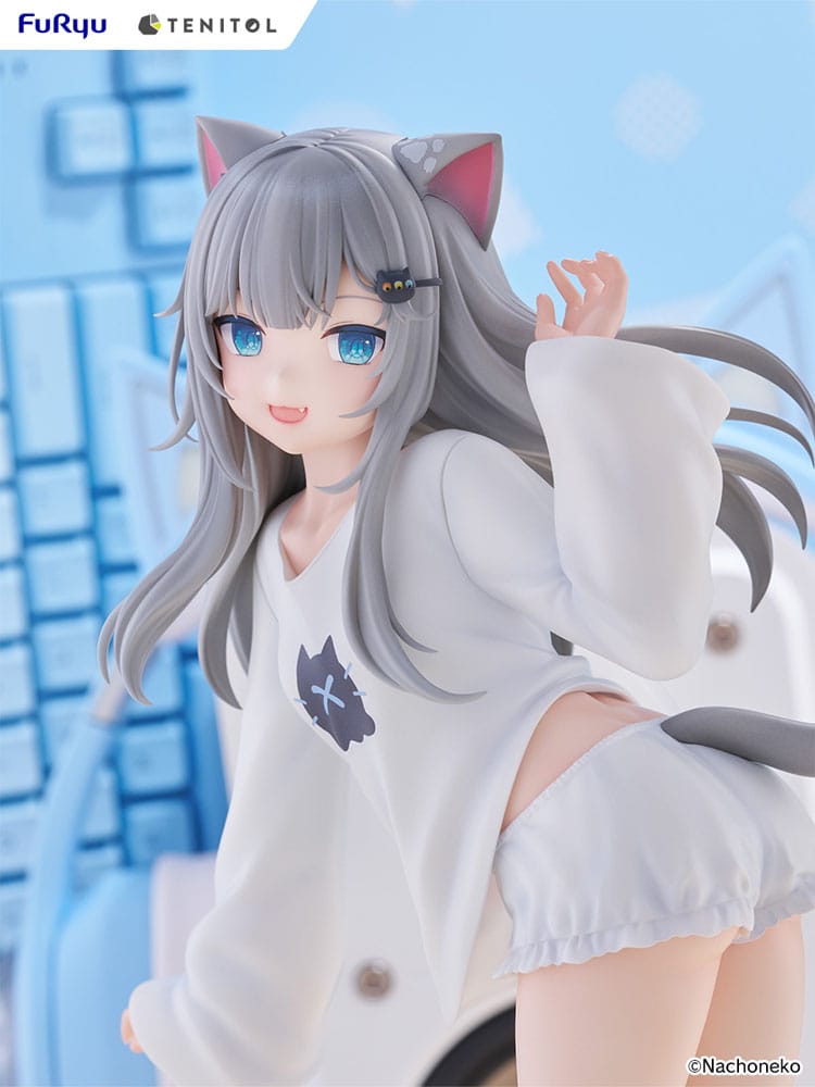 VTuber Tenitol Tall PVC Statue Nachoneko 30 cm - Preorder - ETA: 25.01.2026