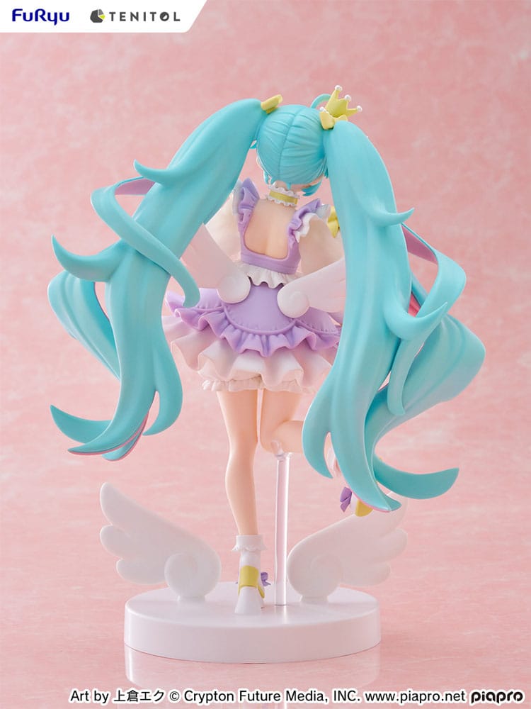 Hatsune Miku Tenitol PVC Statue Hatsune Miku Yumekawa Princess Lavender Ver. 21 cm - Preorder - ETA: 25.01.2026